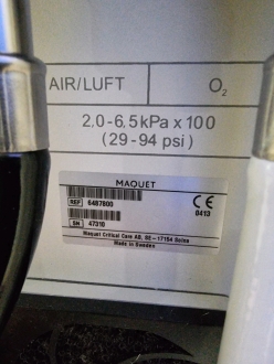 Maquet Servo-i Ventilator on Trolley - 5