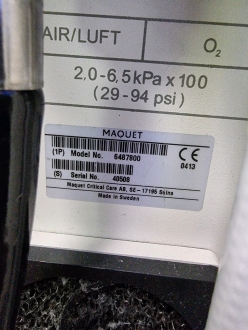 Maquet Servo-i Ventilator on Trolley - 5