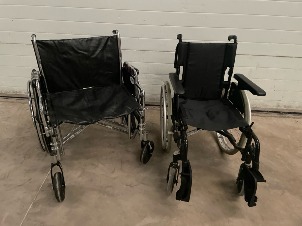 Drive Bariatric & Invacare Action 2 Self Propelling Folding Wheelchairs