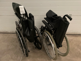 Drive Bariatric & Invacare Action 2 Self Propelling Folding Wheelchairs - 2