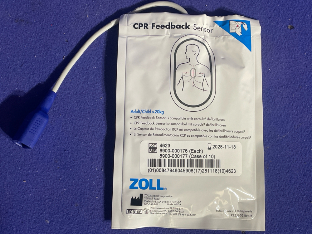 30 (3 boxes of 10) x Zoll CPR Feedback Sensors