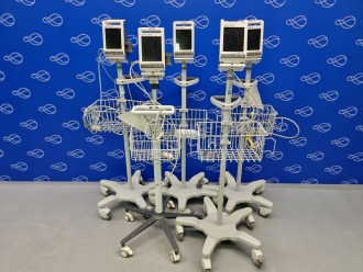 5 x Huntleigh Smartsigns Compact 300 Monitor on Rollstand