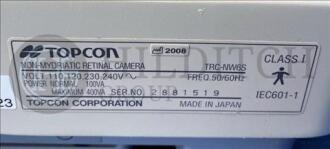 Topcon TRC-NW6S Non-Mydriatic Retinal Camera *Damaged - Not Powering Up* - 5