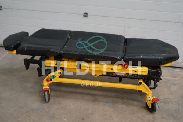 Stryker 6550 Power-Pro TL Ambulance Stretcher * Electric Control Box Removed + Head Section Hydraulics Fail To Work *