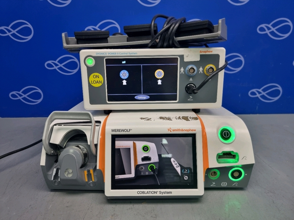 Smith & Nephew Werewolf Coblation System & Dyonics Power II Control System
