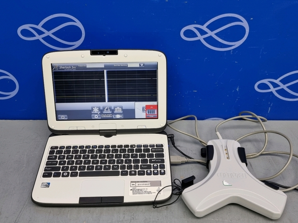 Bard Sherlock 3CG Tip Confirmation System Display and Sensor *HDD REMOVED*