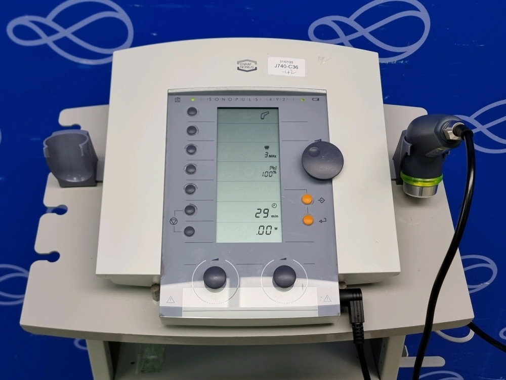 Enraf Nonius Sonopuls 492 Ultrasonic Therapy Unit on Trolley