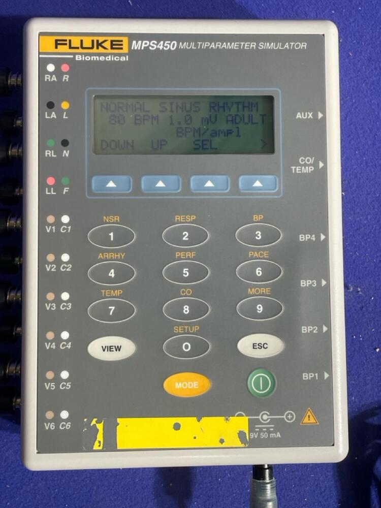 Fluke Biomedical MPS450 Multiparameter Simulator
