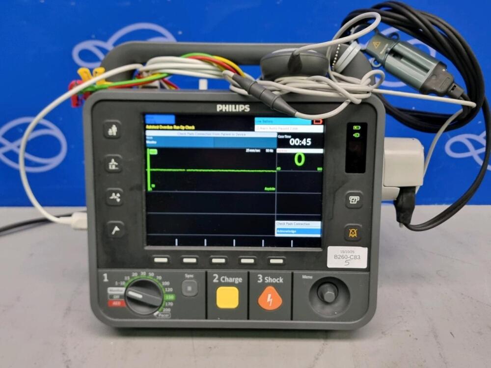 Philips Heartstart Intrepid Defibrillator with Pacer Function