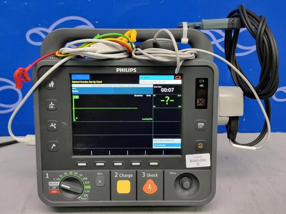 Philips Heartstart Intrepid Defibrillator with Pacer Function