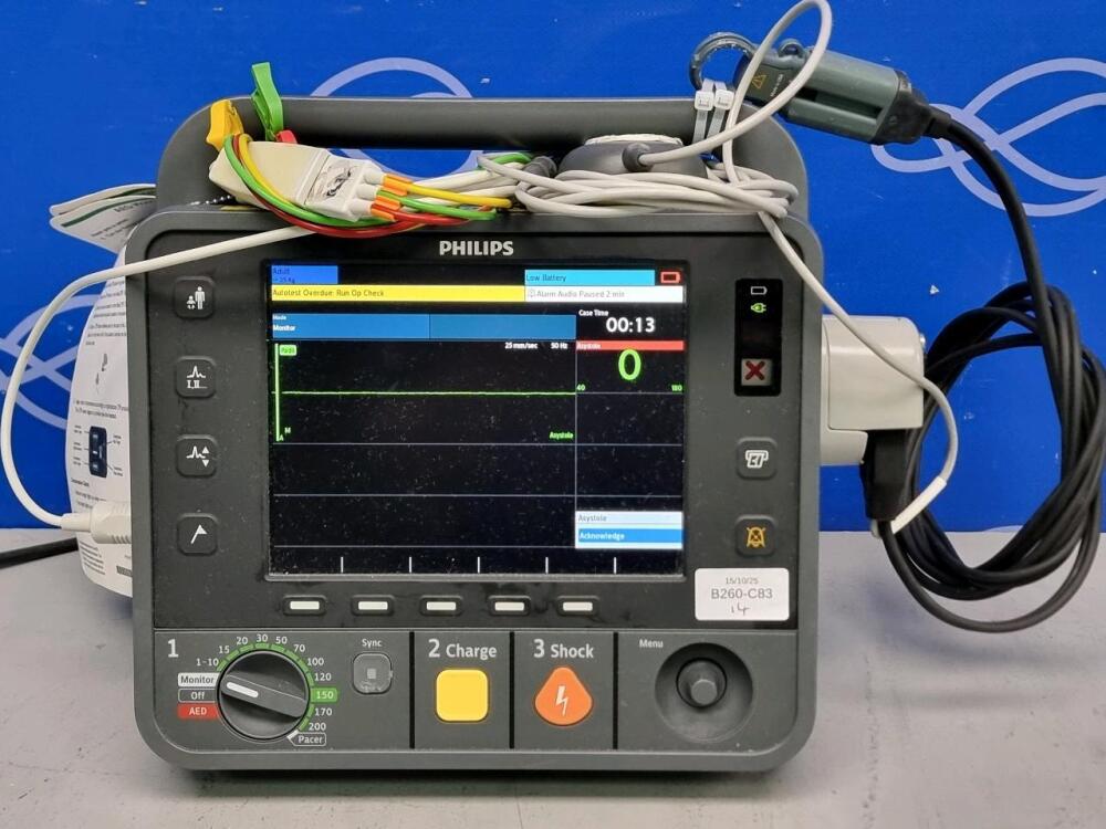 Philips Heartstart Intrepid Defibrillator with Pacer Function