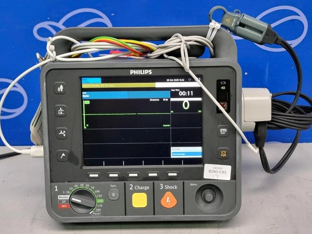 Philips Heartstart Intrepid Defibrillator with Pacer Function