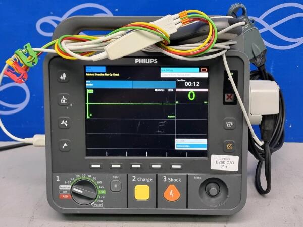 Philips Heartstart Intrepid Defibrillator with Pacer Function