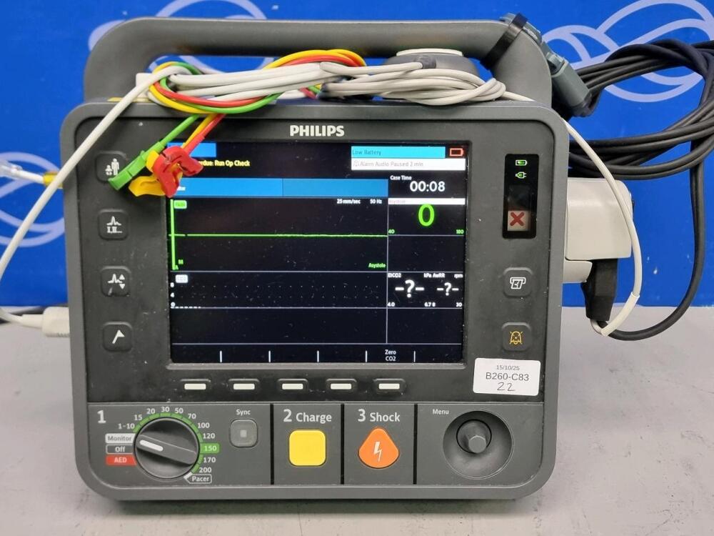 Philips Heartstart Intrepid Defibrillator with Pacer Function
