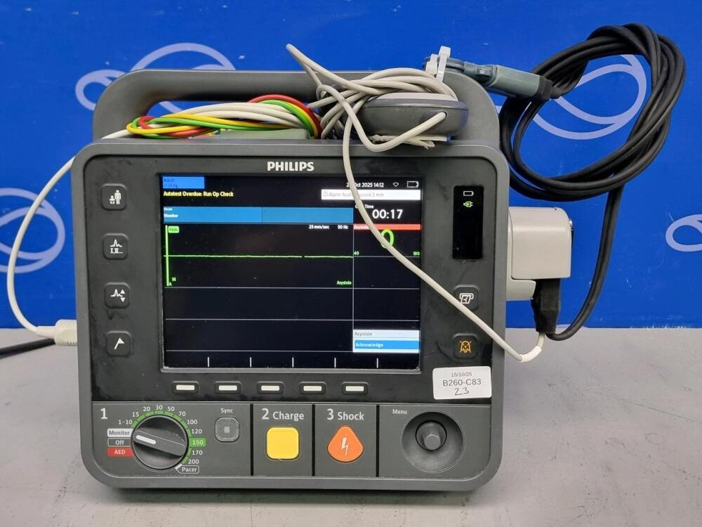 Philips Heartstart Intrepid Defibrillator with Pacer Function