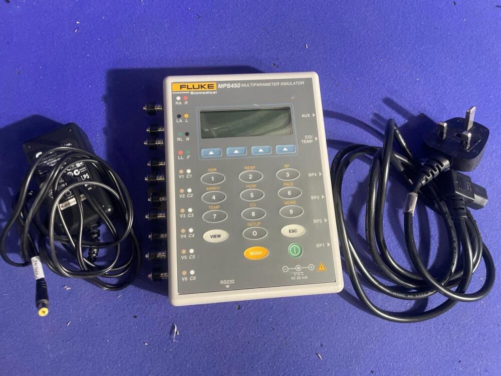 Fluke Biomedical MPS450 Multiparameter Simulator
