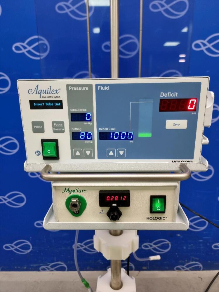 Hologic Aquilex Fluid Control System with Hologic Myosure Hysteroscopic ...