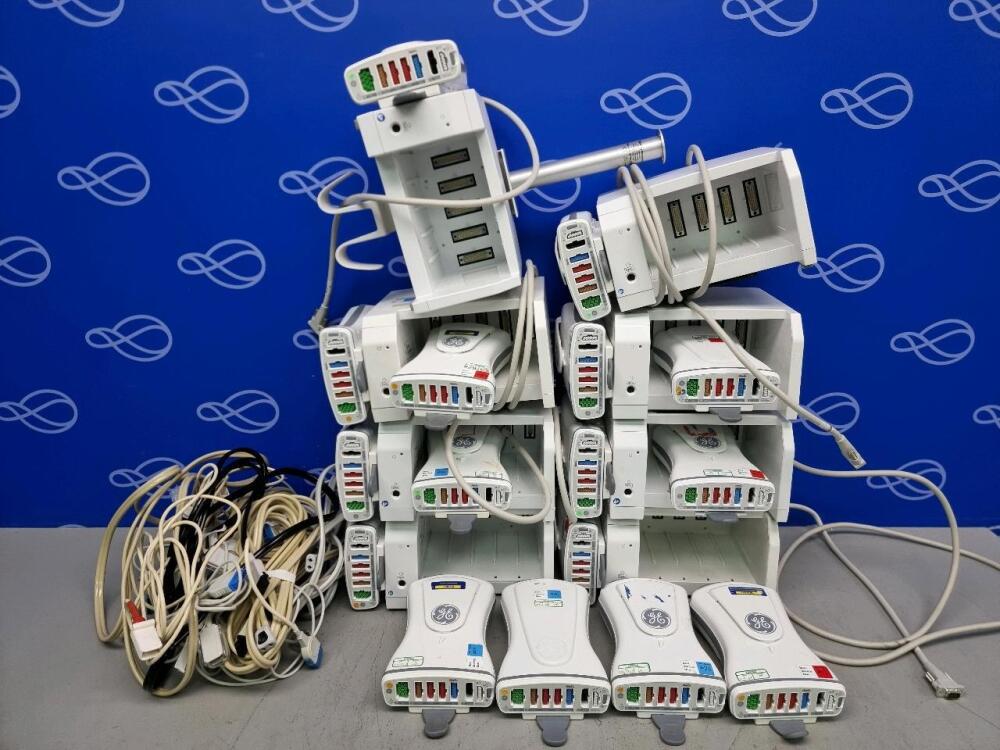 16 x GE Patient Data Module & 8 x GE F5-01 Frame