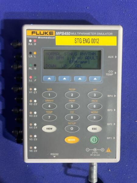 Fluke Biomedical MPS450 Multiparameter Simulator