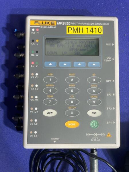 Fluke Biomedical MPS450 Multiparameter Simulator