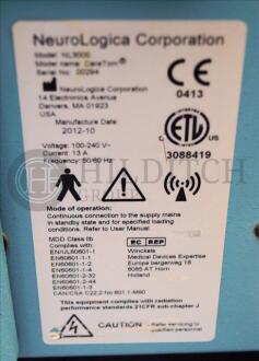 Neurologica CereTom NL3000 CT Scanner with Processor Workstation - 10