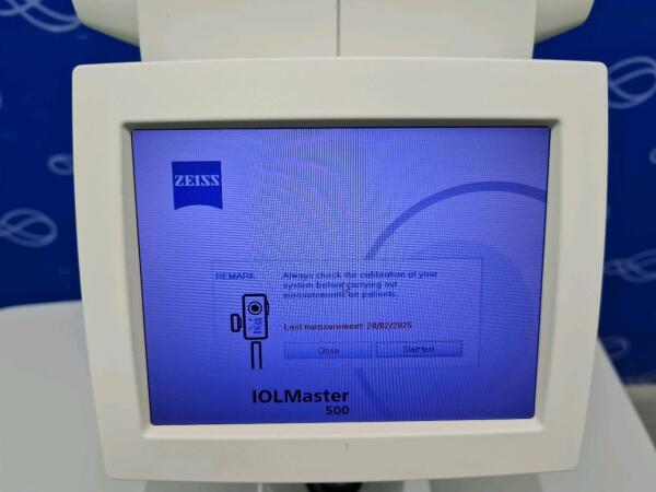 Zeiss IOL Master 500 Optical Biometry System on Motorised Table