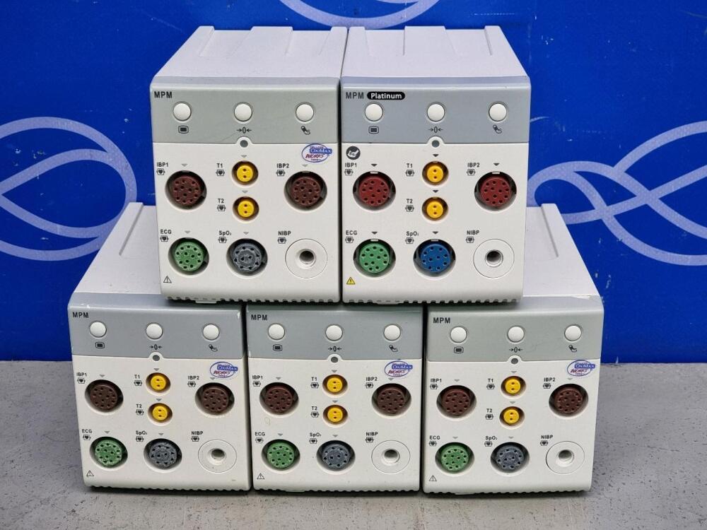 Mindray Mpm Fco2 4 x Mindray MPM Patient Data Module 1 x Mindray MPM Platinum Patient ...