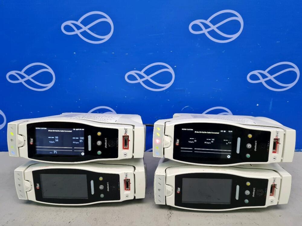 4 x MasimoSET Rainbow Radical 7 Pulse Oximeter and 4 x Masimo RDS-3 ...
