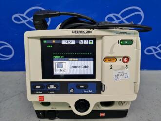 3 x Physio Control Lifepak 20e Defibrillator with Code Management Module - 2