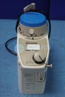 Draeger D Vapor Desflurane Calibrated Anesthesia Vaporizer *Powers Up* (Damaged)