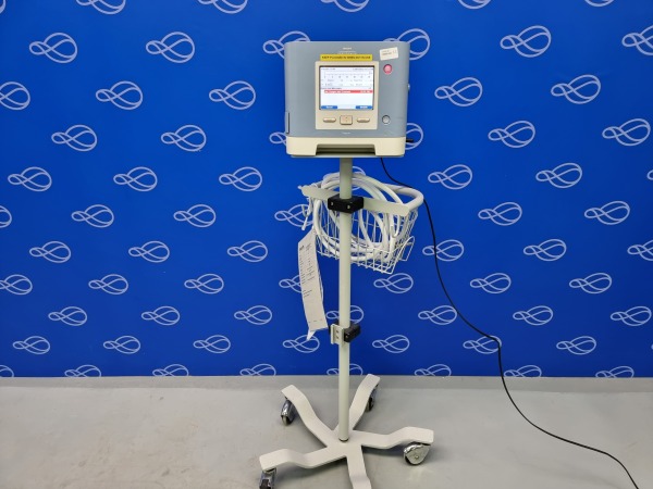 Philips Respironics Trilogy 202 Ventilator on Rollstand