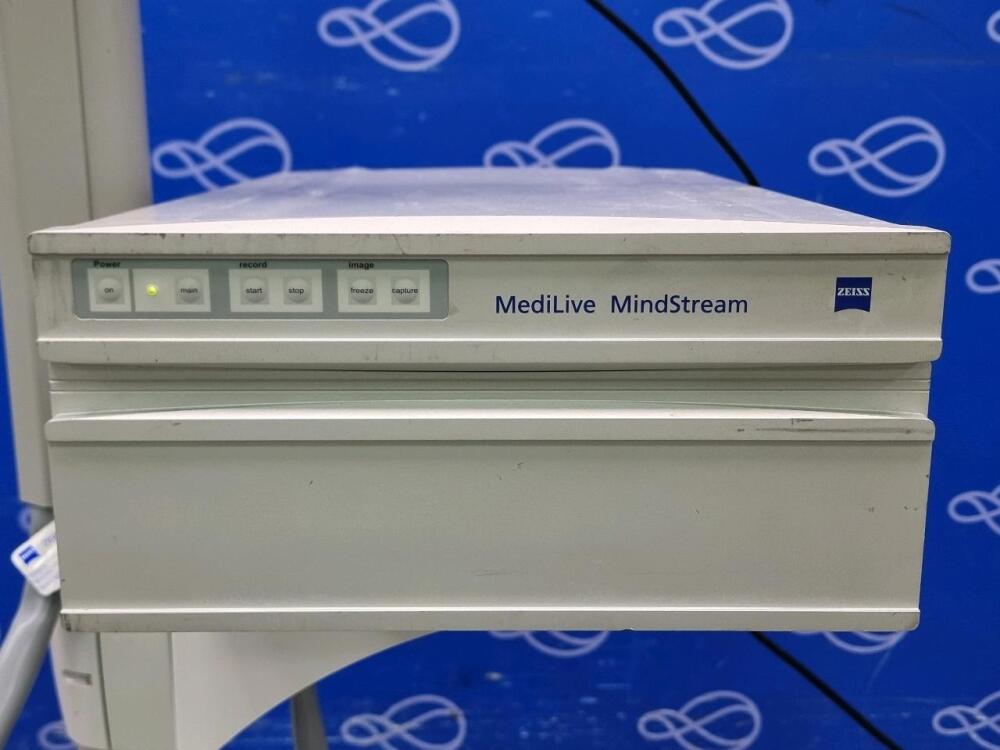Zeiss Medilive MindStream and Zeiss Display Monitor on Rollstand - *NO HDD*
