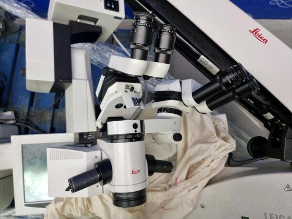 Leica M844 C40 Ceiling Mounted Operating Microscope with Twin Dr Mach ...