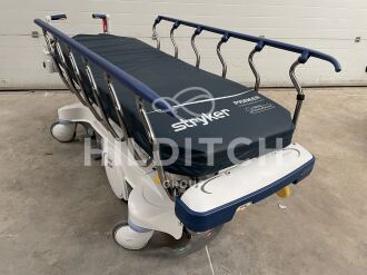 Stryker 1125 Prime Series Zoom Stretcher Trolley * Hydraulics Work * - 2