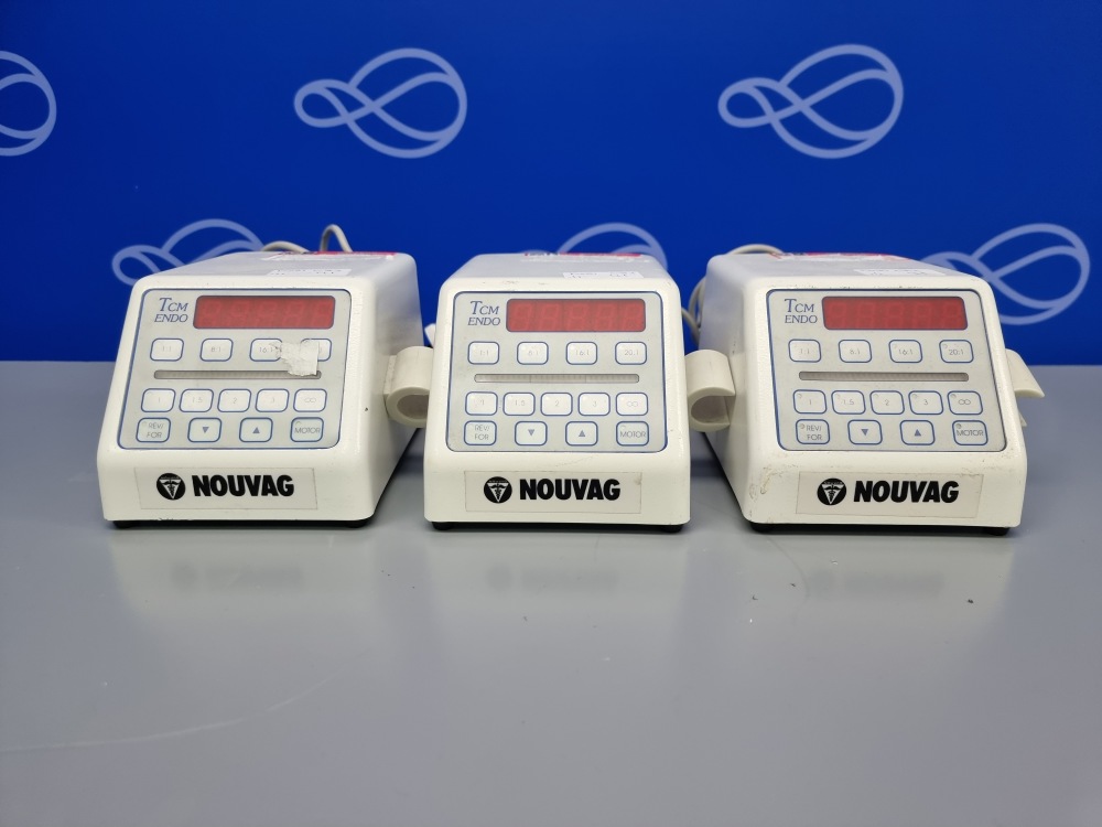 3 x Nouvag TCM Endodontic Rotary System