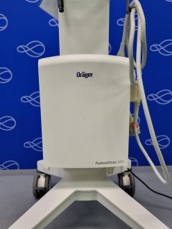 Draeger Infinity C500 Monitor on Rollstand with Draeger PulmoVista 500 Lung Ventilation Imaging Unit - 2