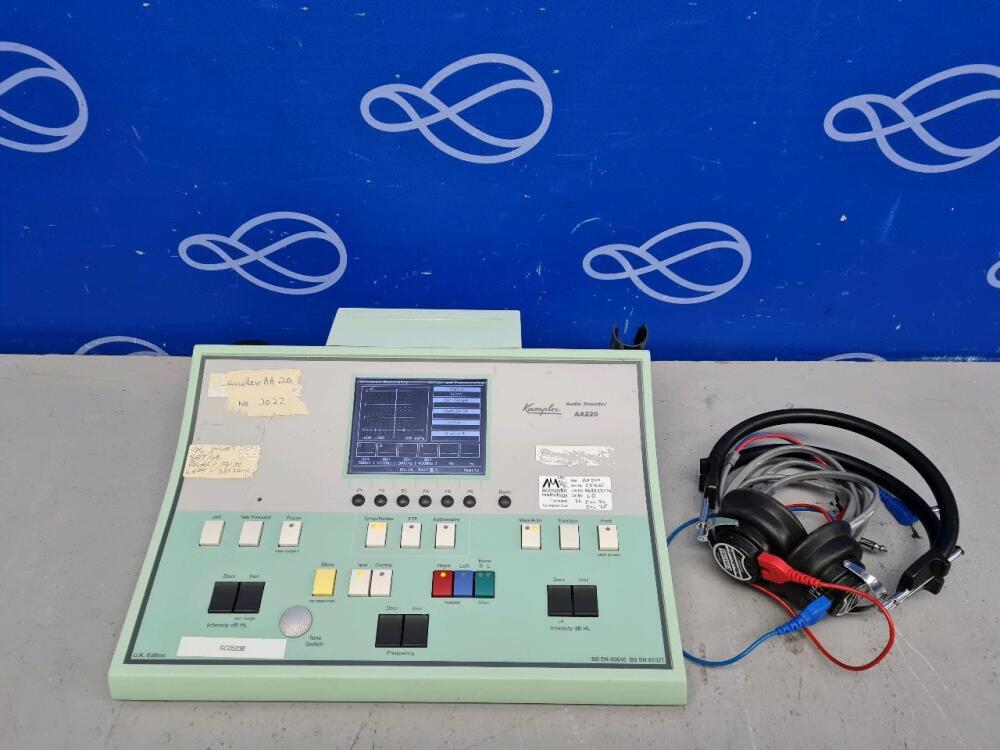 Kamplex AA220 Tympanometer / Audiometer