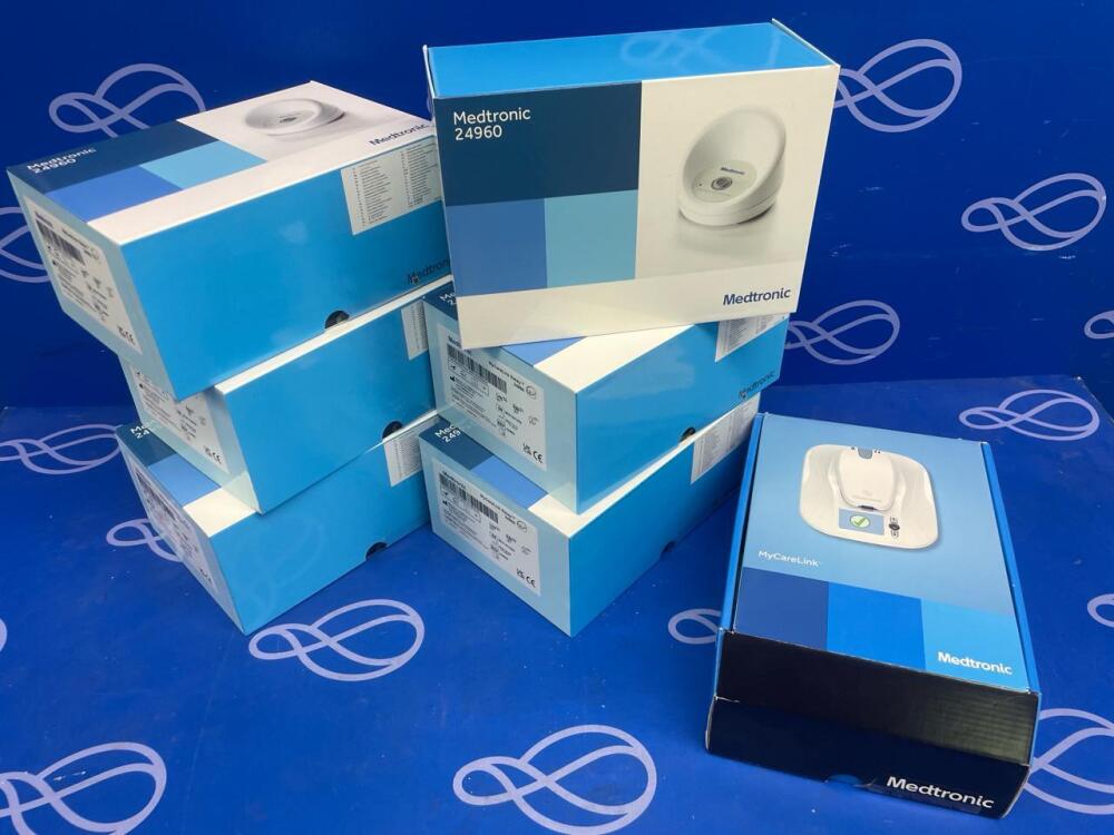 Medtronic MyCareLink 24952 Monitor & 6 x 24960 Relays (all boxed ...