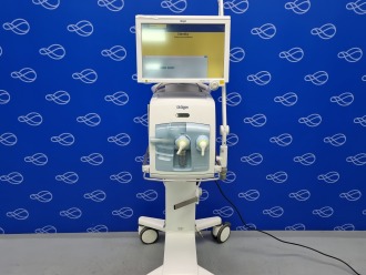 Draeger Babylog VN500 Ventilator on Rollstand