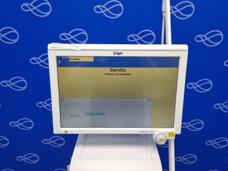 Draeger Babylog VN500 Ventilator on Rollstand - 2