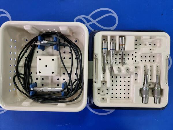 Medtronic Midas Rex Legend EM200 EHS Stylus Motor & Assorted Attachments