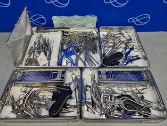 4 x Craniotomy Instrument Set