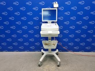 Mortara ELI 380 ECG Recorder on Trolley