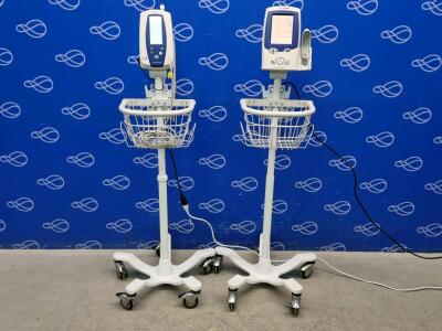 Welch Allyn Spot Vital Signs LXi and Spot Vital Signs on Rollstands