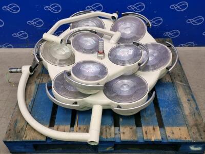 Pair of Heraeus Operating Light Heads