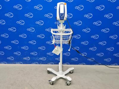 Welch Allyn 42M0B Spot Vital Signs Monitor on Rollstand