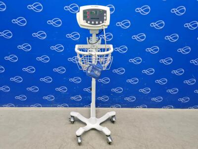 Welch Allyn 53N00 Patient Monitor on Rollstand