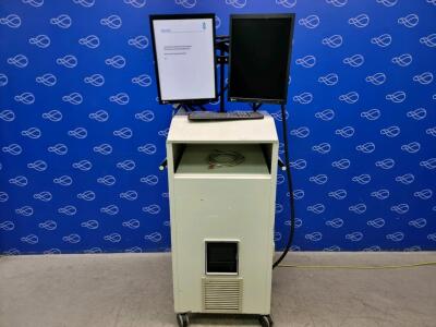 2 x Eizo RadiForce MX215 LCD Monitor & HP Z240 PC on Cabinet