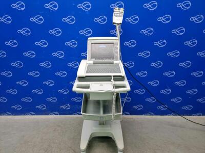 GE MAC 5500 HD ECG Recorder on Trolley