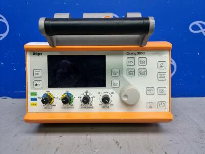 Draeger Oxylog 3000 Ventilator